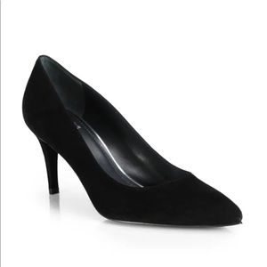 Stuart Weitzman Pinot pump size 10 black suede